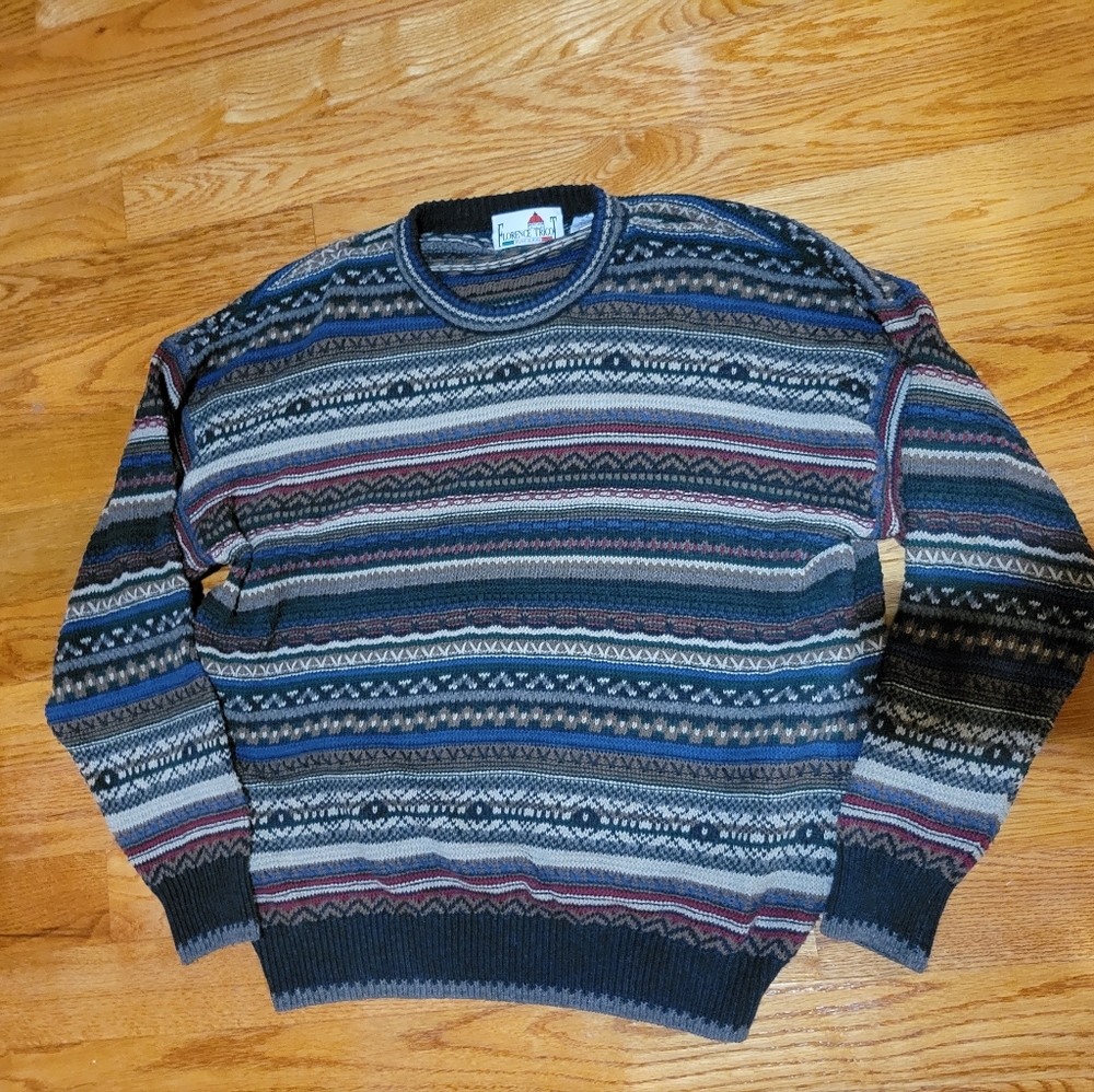 Florence Tricot XXL sweater vintage coogi